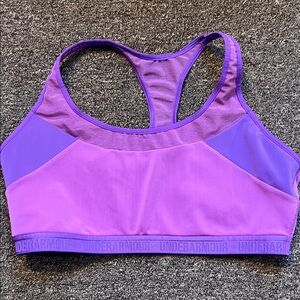 Under Armour Women's Vibrant Purple Sports Bra